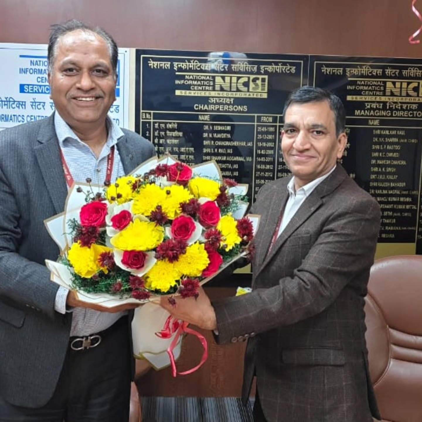 Shri Alok Tiwari, Deputy Director General, NIC, assumed charge as the new Managing Director of NICSI