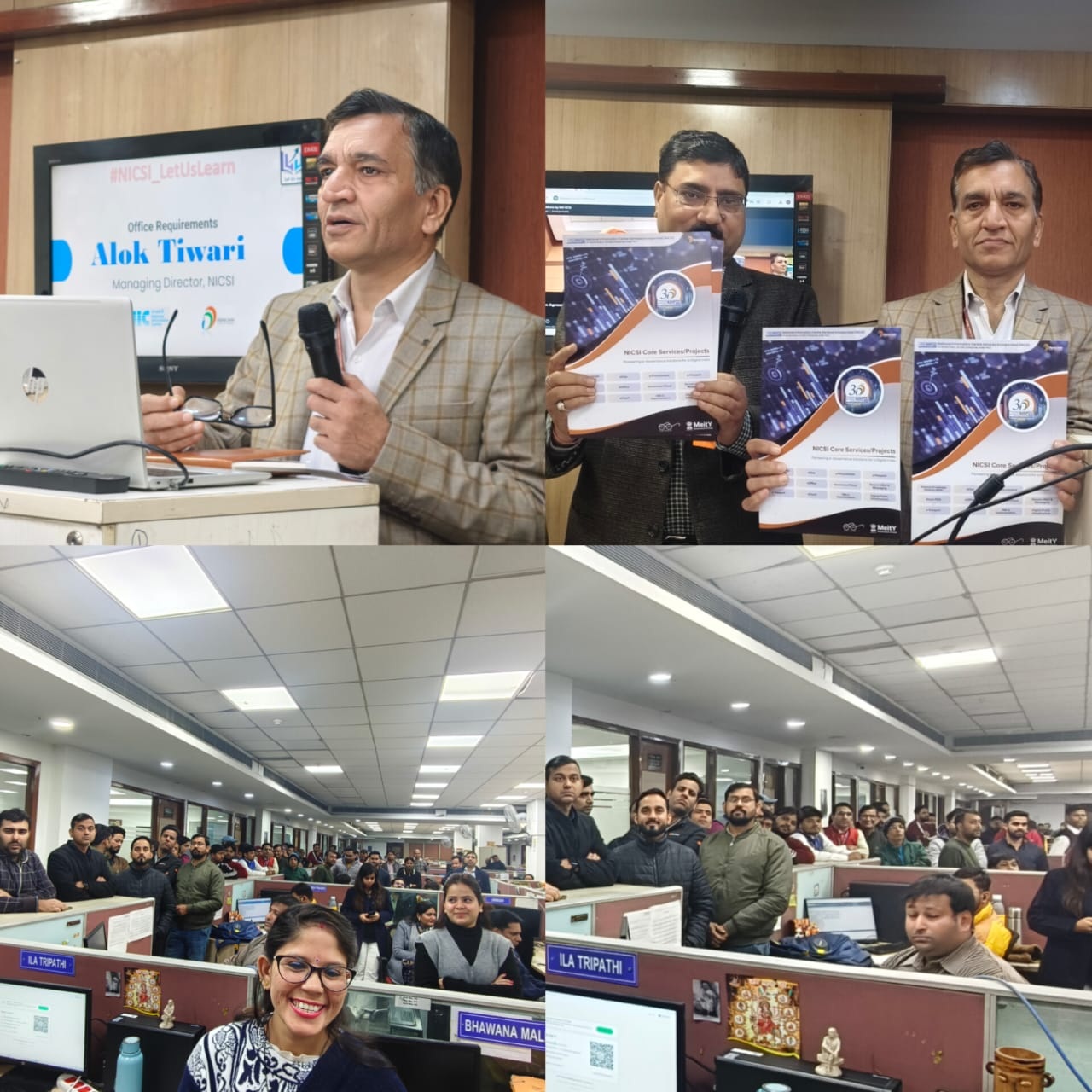 New Year address by MD NICSI