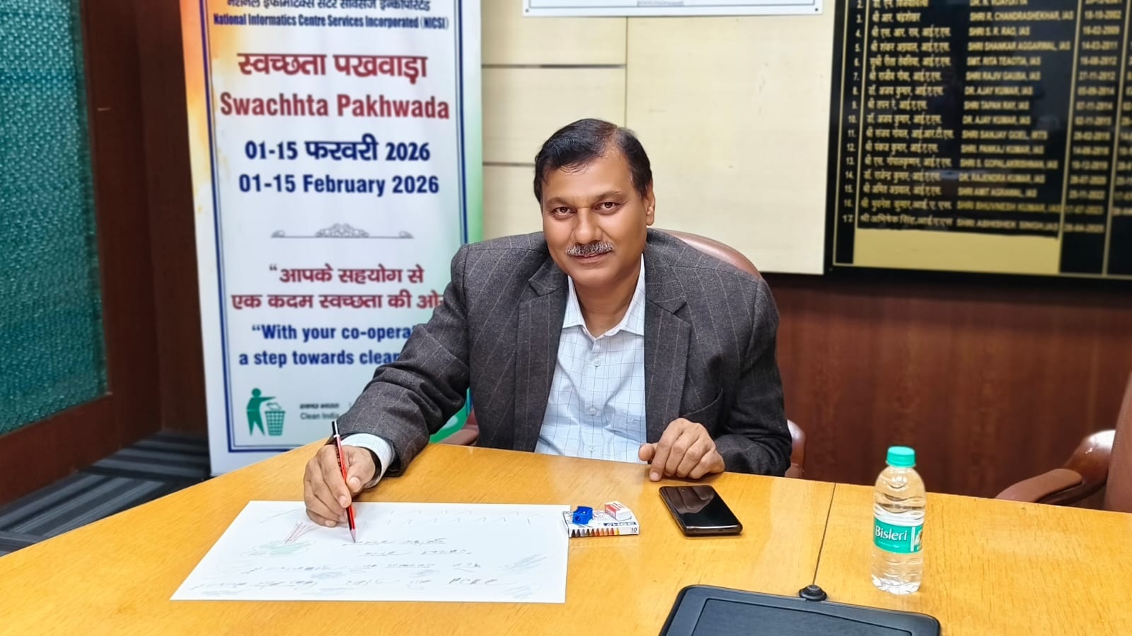 Slogan making activities on Swachhata Pakhwada